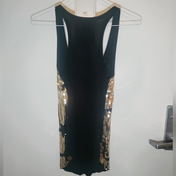 Mango gold sequins tank top - Picture 4 of 4